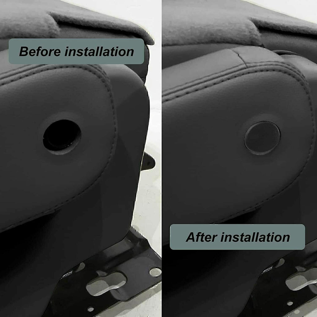 2pc Armrest Rear Seat Cover Cap Fits 2007-18 Chevy Tahoe Yukon Cadillac Suburban