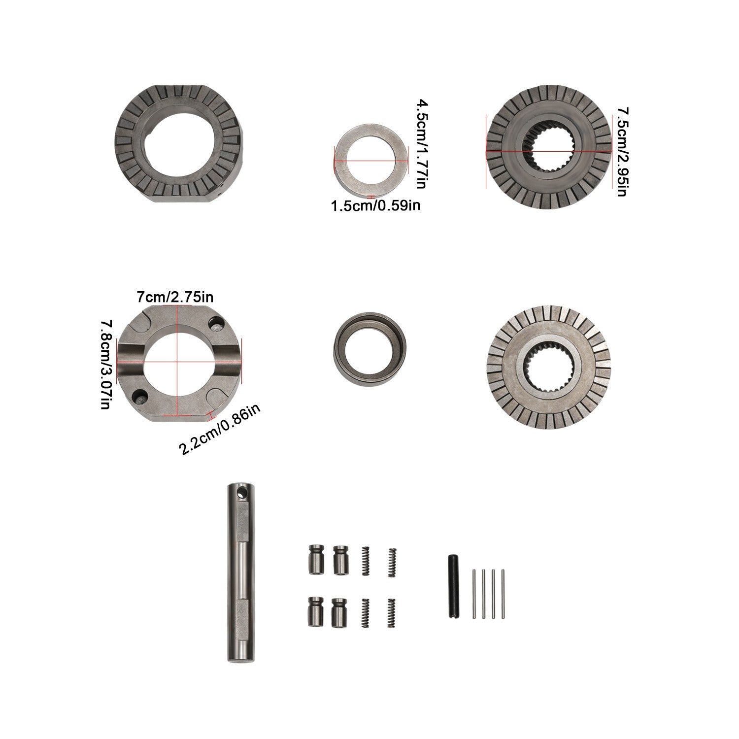 Standard Gear Spartan Locker Kit For Dana 30 Differential 27 Spline SL D30-27 US