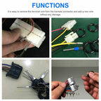 78Pcs Wire Terminal Removal Tool Car Electrical Wiring Crimp Connector Pin