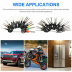 78Pcs Wire Terminal Removal Tool Car Electrical Wiring Crimp Connector Pin