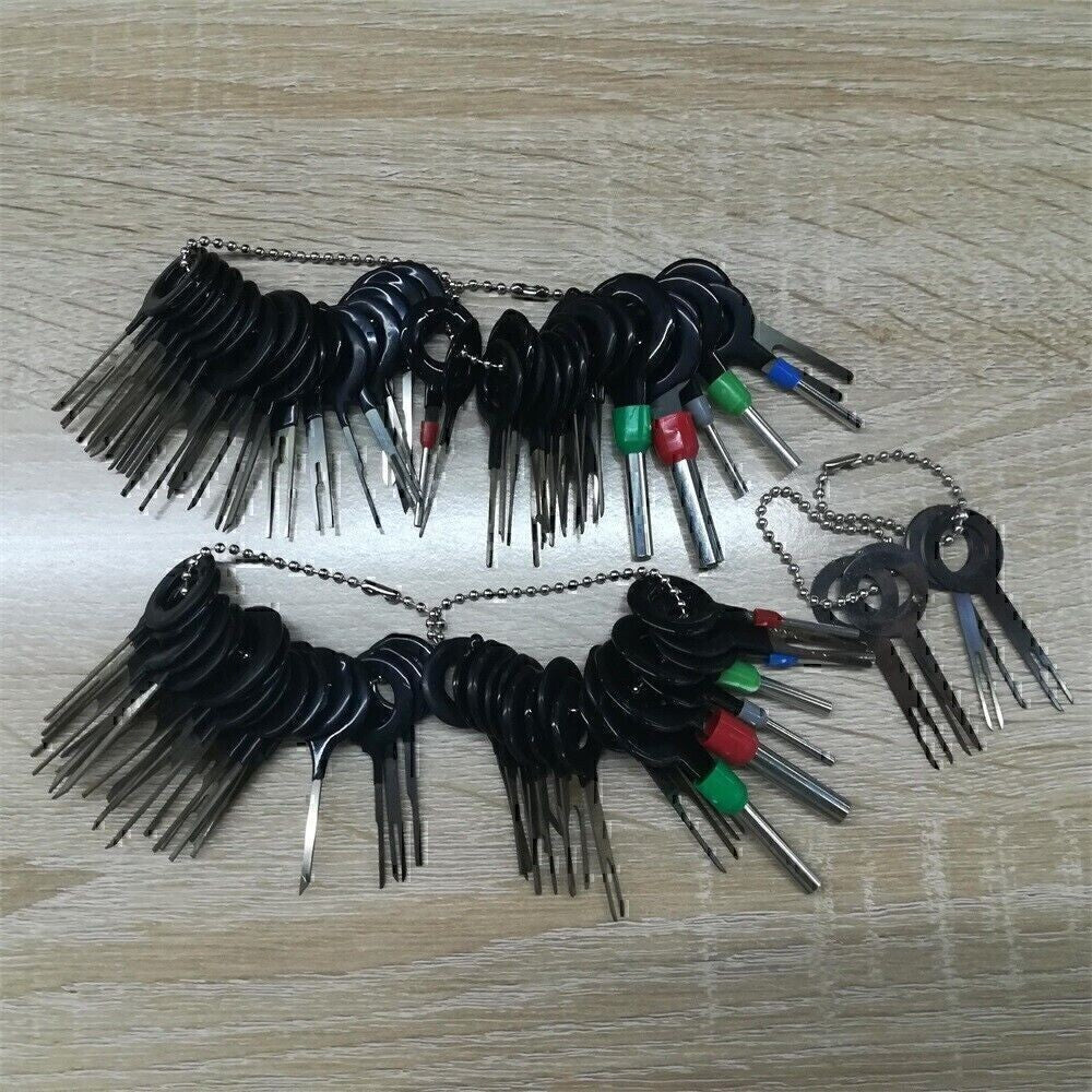 78Pcs Wire Terminal Removal Tool Car Electrical Wiring Crimp Connector Pin