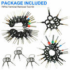 78Pcs Wire Terminal Removal Tool Car Electrical Wiring Crimp Connector Pin