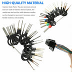 78Pcs Wire Terminal Removal Tool Car Electrical Wiring Crimp Connector Pin
