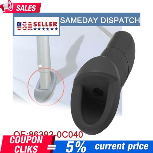 863920C040 For 2007-2013 Toyota Tundra Manual Radio Antenna Base Bezel Black USA