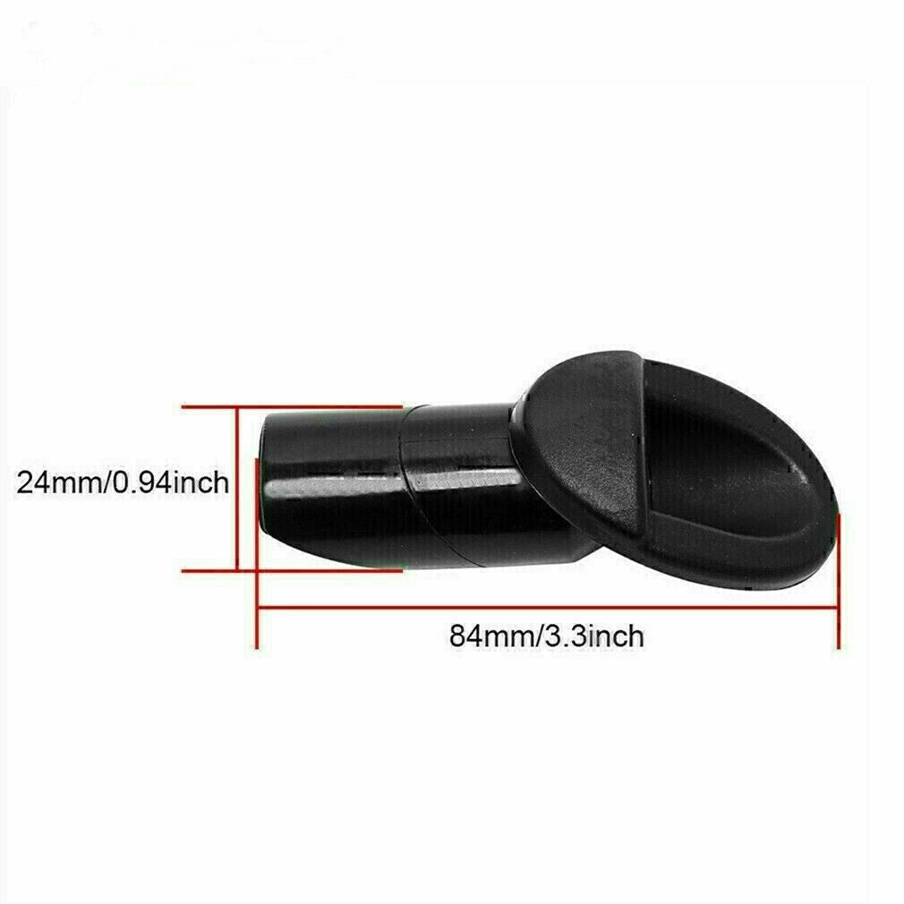 863920C040 For 2007-2013 Toyota Tundra Manual Radio Antenna Base Bezel Black USA