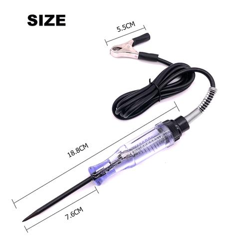 Test Light Car Circuit Tester Probe 6V 12V 24V Voltage Continuity Tester Car US*