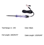 Test Light Car Circuit Tester Probe 6V 12V 24V Voltage Continuity Tester Car US*