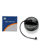 For 1999-2019 Jeep Dodge Chrysler Non-Locking Fuel Filler Gas Cap W/Tether Blac!