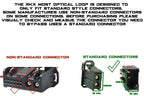 MOST fiber optic /optical loop bypass Male adapter for MERCEDES BMW AUDI PORSCH!