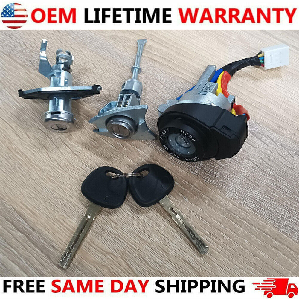 Lock Cylinder For Hyundai Sonata 2009 2010 2011-2014 Key Ignition Start BARREL