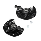 2pc Front Wheel Bearing Hub Knuckle Assembly For 2003-2008 Toyota Corolla 1.8L