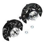 2pc Front Wheel Bearing Hub Knuckle Assembly For 2003-2008 Toyota Corolla 1.8L