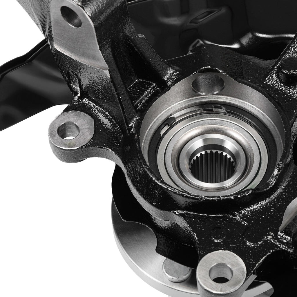 2pc Front Wheel Bearing Hub Knuckle Assembly For 2003-2008 Toyota Corolla 1.8L
