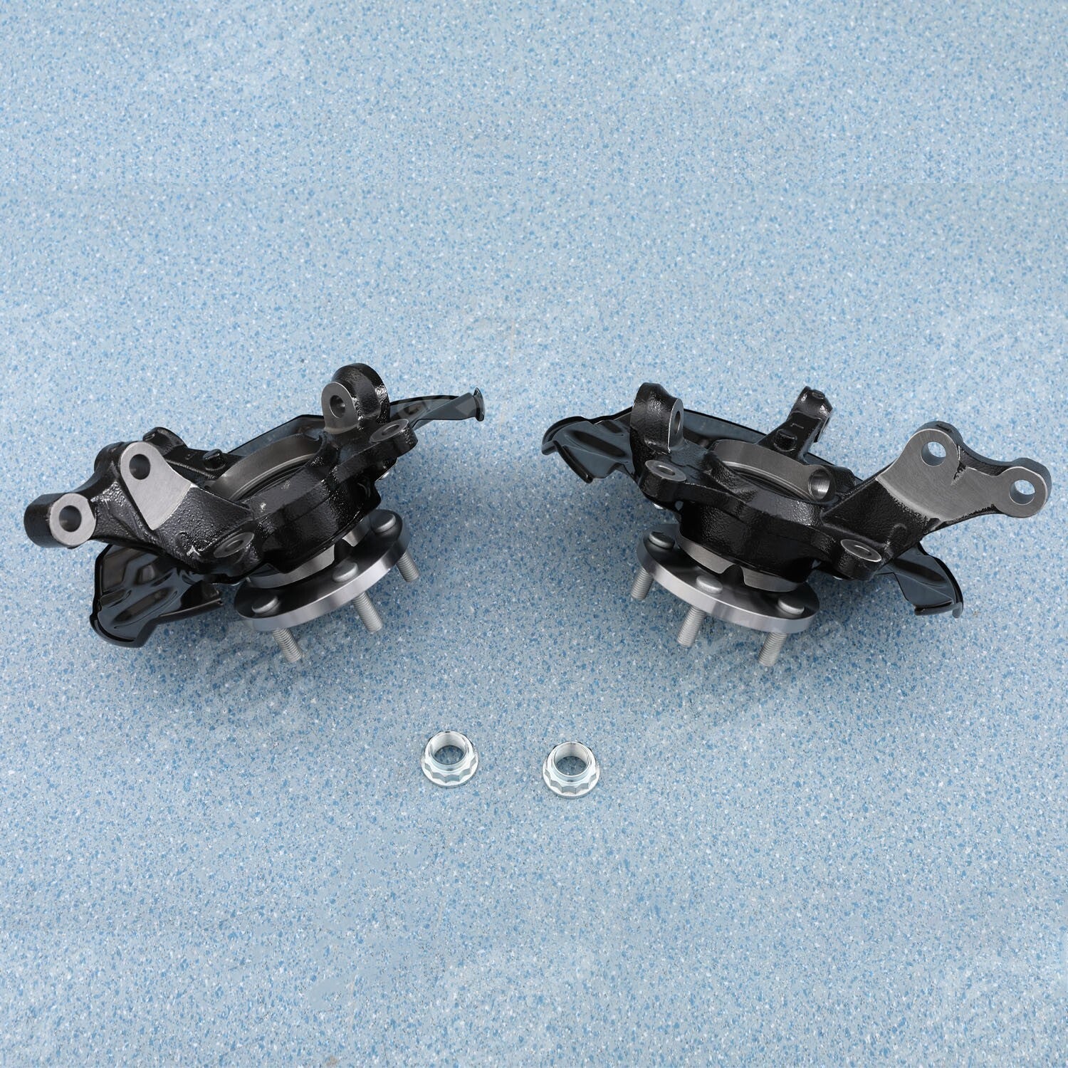 2pc Front Wheel Bearing Hub Knuckle Assembly For 2003-2008 Toyota Corolla 1.8L