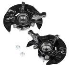 2pc Front Wheel Bearing Hub Knuckle Assembly For 2003-2008 Toyota Corolla 1.8L