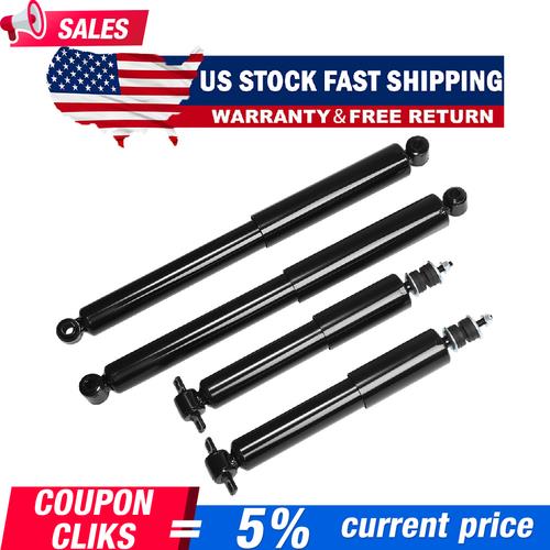 2WD Front & Rear Shock Absorbers for Mazda B2500 B3000 B4000 Ford Ranger