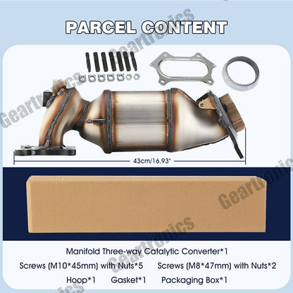 Catalytic Converter w/O2 Sensor For 2008 2009 2010 2011-2012 Honda Accord 2.4L