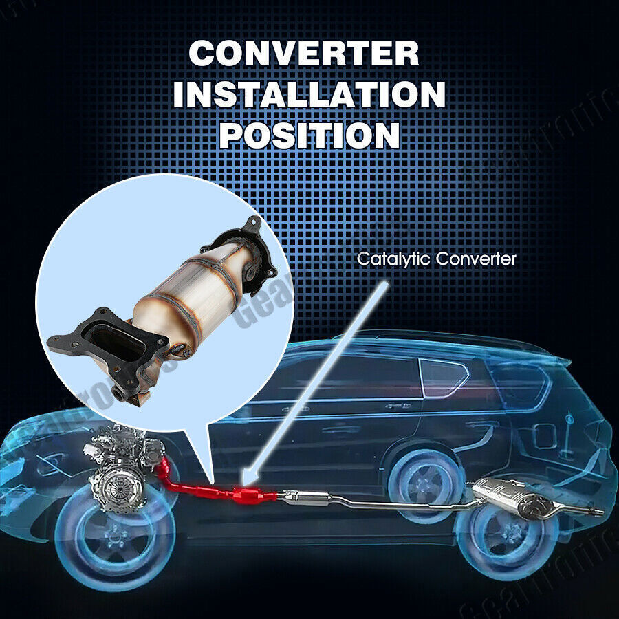Catalytic Converter w/O2 Sensor For 2008 2009 2010 2011-2012 Honda Accord 2.4L