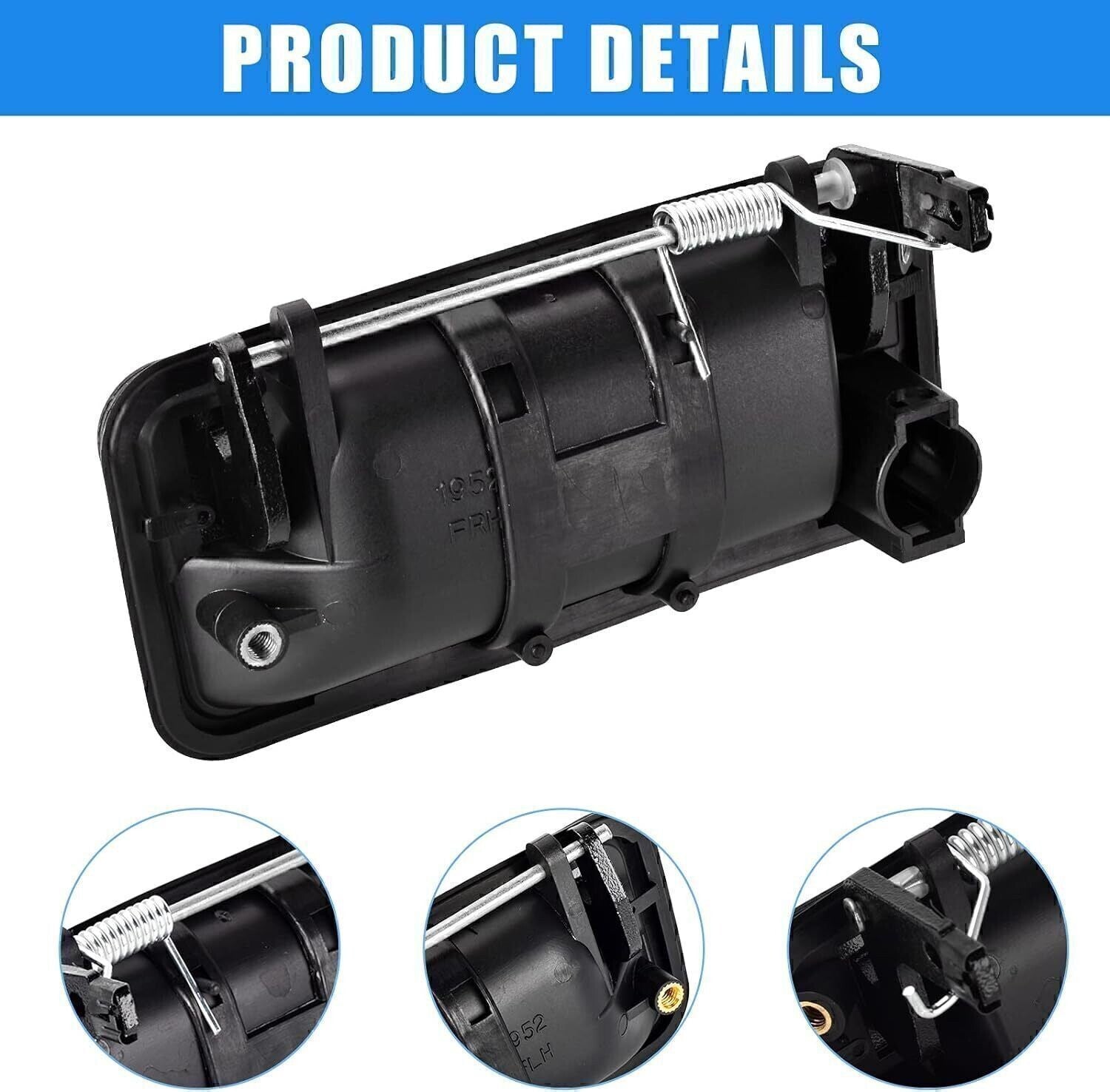 For Chevy GMC Outside Exterior Door Handle Front Left and Right 1995 to 2000
