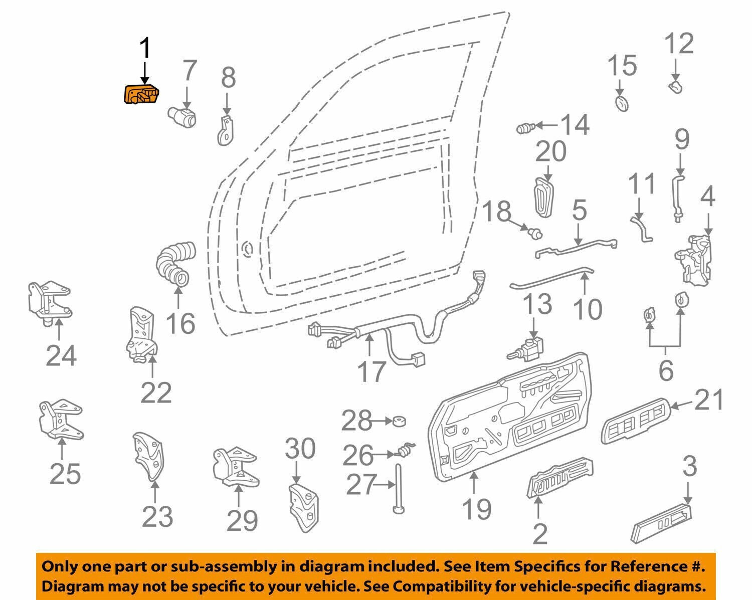 For Chevy GMC Outside Exterior Door Handle Front Left and Right 1995 to 2000