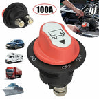 100A Battery Isolator Switch Disconnect Power Cut Off Kill for Car Boat RV Truc!