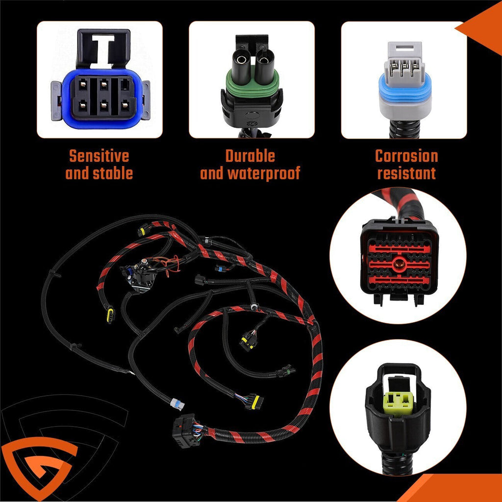 For 1997 F-250 F-350 Ford Engine Wiring Harness Cable 7.3L Diesel F7TZ9A451CA *