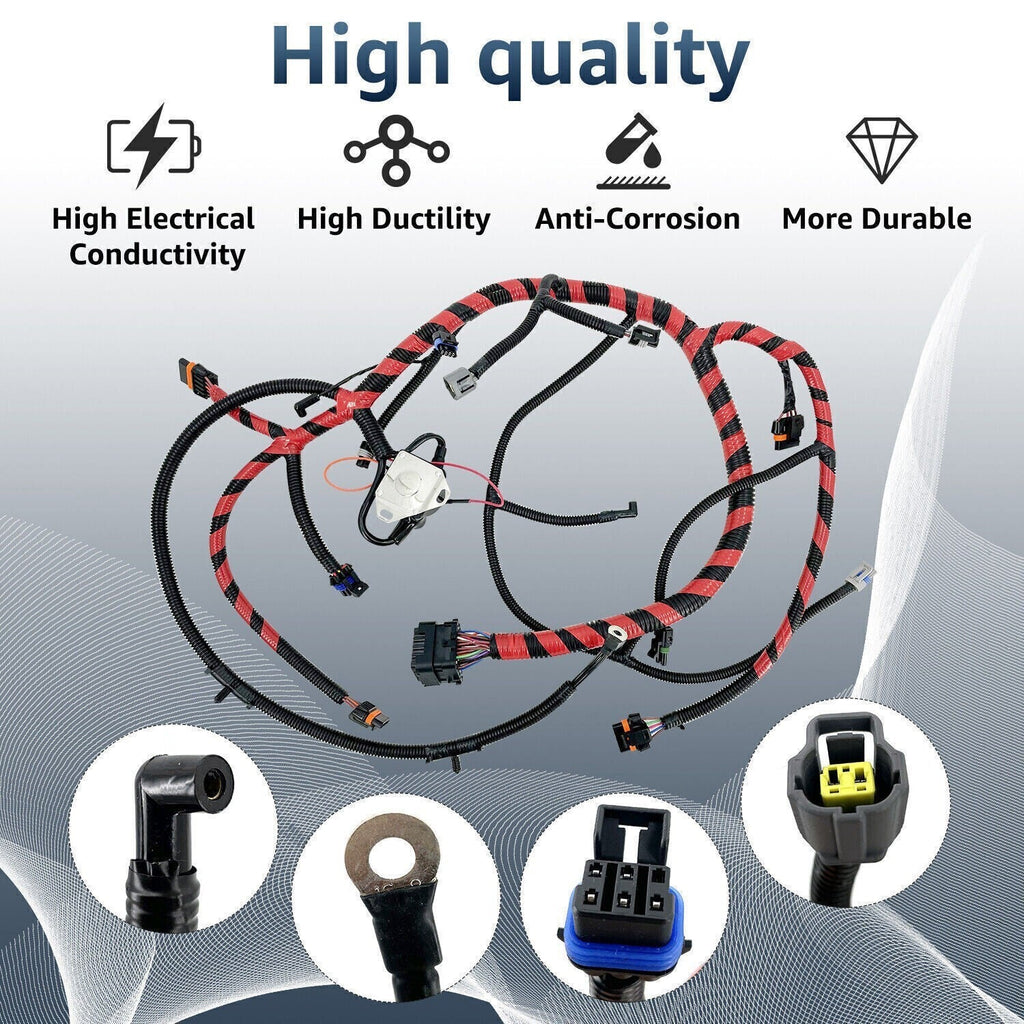For 1997 F-250 F-350 Ford Engine Wiring Harness Cable 7.3L Diesel F7TZ9A451CA *