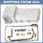 Aluminum 302-1 LS Engine Swap Retro-fit Oil Pan For Chevy 4.8L 5.3L 6.0L /6.2L