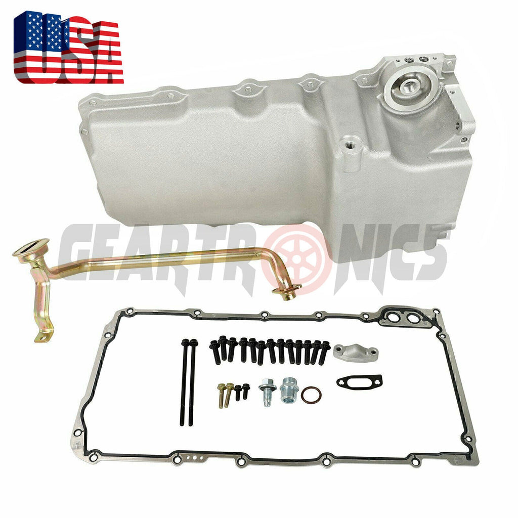 Aluminum 302-1 LS Engine Swap Retro-fit Oil Pan For Chevy 4.8L 5.3L 6.0L /6.2L