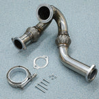 Y-PIPE UP PIPE TURBO INSTALL GASKET CLAMP FOR 03-07 FORD 6.0 POWERSTROKE NEW