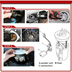 Fuel Pump Assembly for Toyota Camry 2007-2011 L4 2.4L 2.5L 7702006131；7702006130