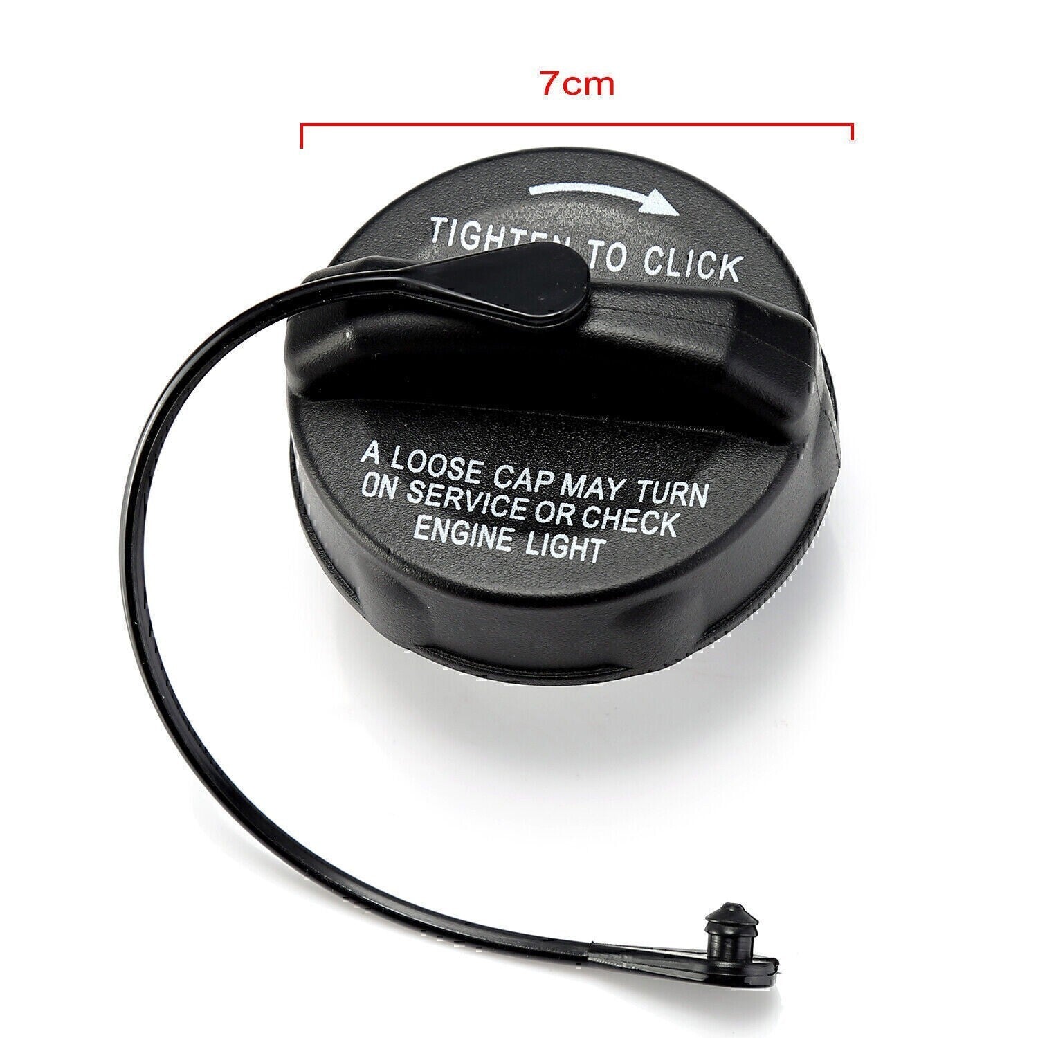 For 1999-19 Jeep Dodge Chrysler Non-Locking Fuel Filler Gas Cap W/Tether US