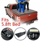 5.8FT Hard Tonneau Cover Truck Bed For 19-2024 Chevy Silverado GMC Sierra 1500 /