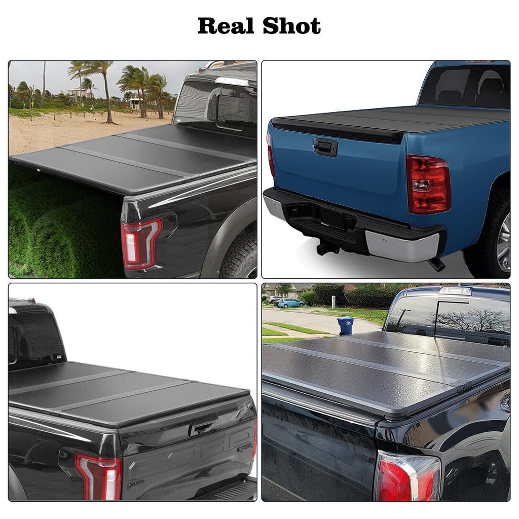 5.8FT Hard Tonneau Cover Truck Bed For 19-2024 Chevy Silverado GMC Sierra 1500 /