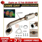 FOR 2007-09 HONDA CRV 2.4L FACTORY STYLE REAR CATALYTIC CONVERTER MANIFOLD US