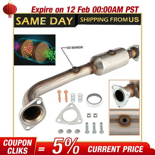 FOR 2007-09 HONDA CRV 2.4L FACTORY STYLE REAR CATALYTIC CONVERTER MANIFOLD US