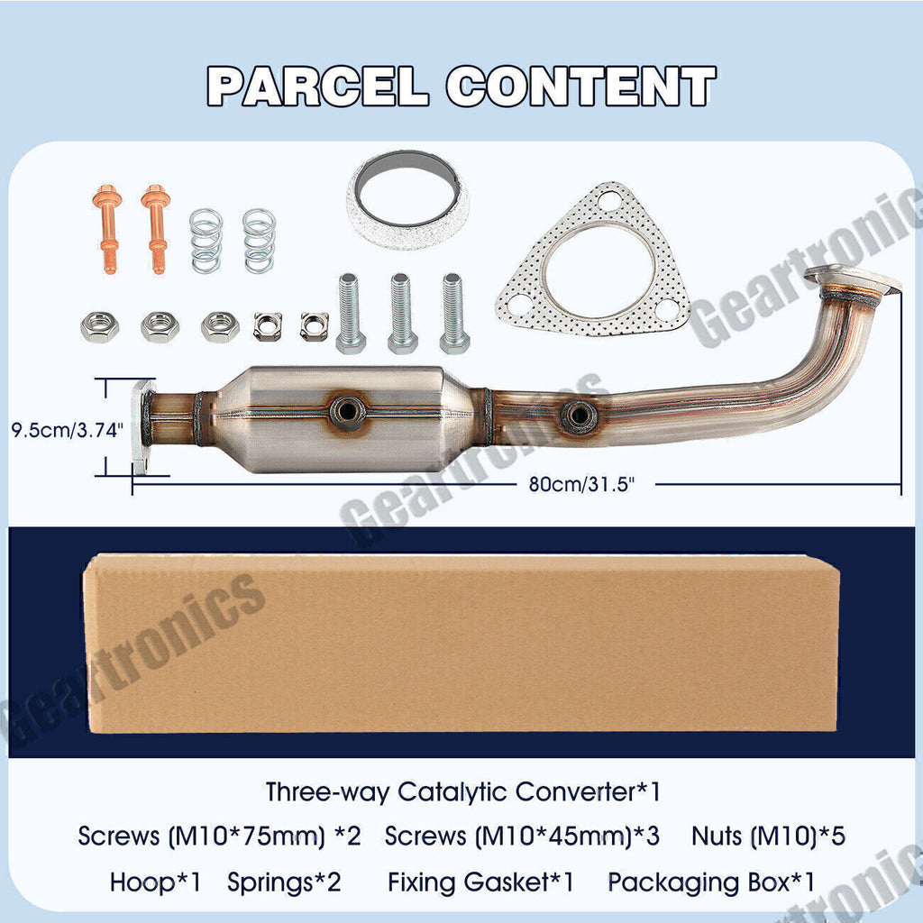 FOR 2007-09 HONDA CRV 2.4L FACTORY STYLE REAR CATALYTIC CONVERTER MANIFOLD US