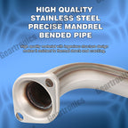 FOR 2007-09 HONDA CRV 2.4L FACTORY STYLE REAR CATALYTIC CONVERTER MANIFOLD US