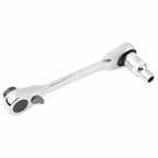 New 1/4" Mini Double-Ended Quick Socket Ratchet Wrench Rod Screwdriver Bit Tool!