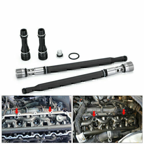 For 2004-2010 Ford Powerstroke Diesel 6.0L Updated Stand Pipe + Dummy Plug Kit