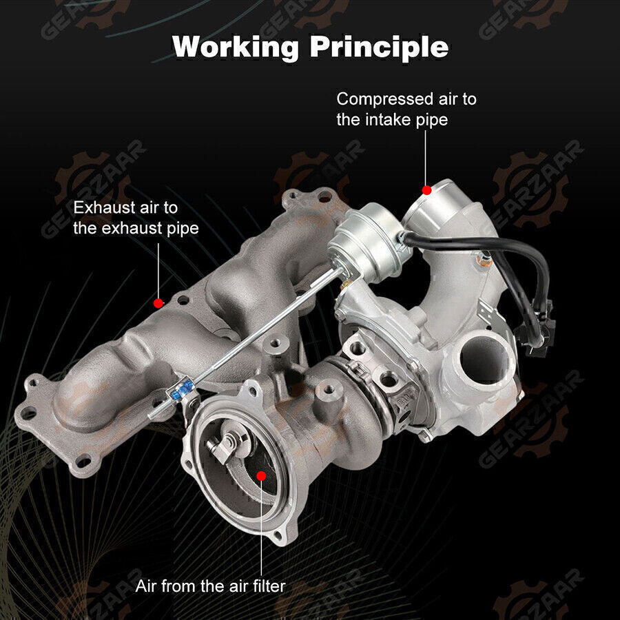 LR066515* Turbo charger K03 Land Rover Range Rover Evoque Discovery 2.0L 2014-17