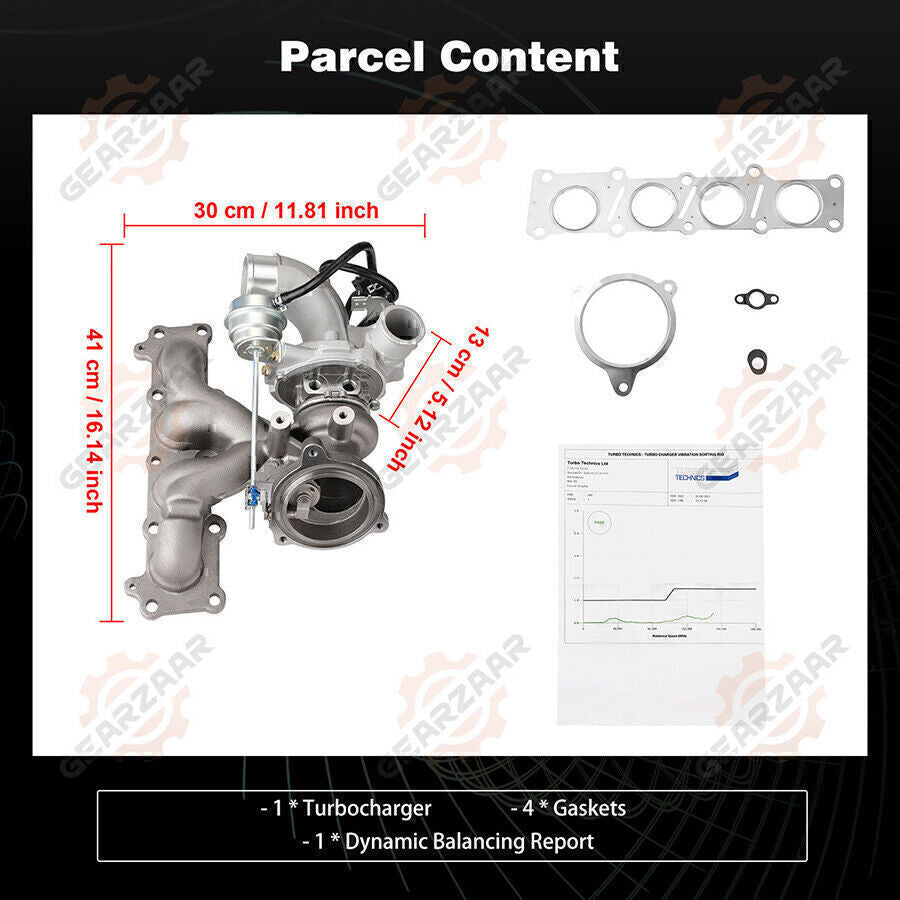 LR066515* Turbo charger K03 Land Rover Range Rover Evoque Discovery 2.0L 2014-17
