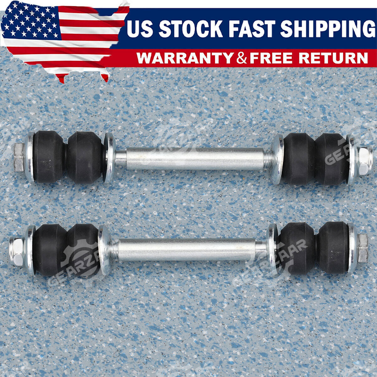 K700432 Front Stabilizer Sway Bar End Links for 2007-2016 Chevy Silverado 1500