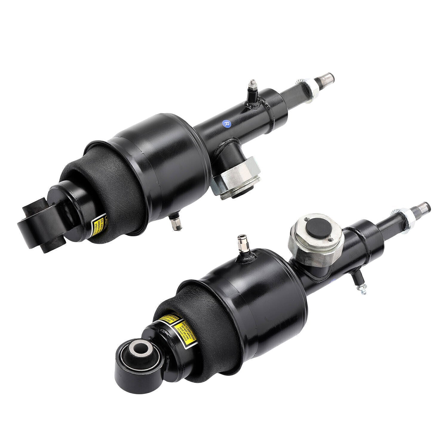 Pair Rear Hydraulic Air Suspension Shock Struts For Infiniti QX56 QX80 2011-20 A