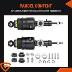 Pair Rear Hydraulic Air Suspension Shock Struts For Infiniti QX56 QX80 2011-20 A