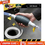 Siphon Hand Pump Portable Manual Car Fuel Transfer Pump for Gas Gasoline Petrol!