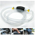 Siphon Hand Pump Portable Manual Car Fuel Transfer Pump for Gas Gasoline Petrol!