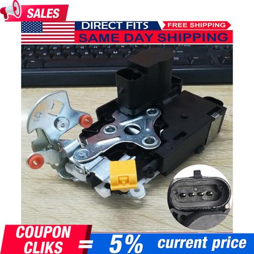 Door Lock Actuator Integrated Latch for 2000-11 Chevy GMC LH Driver Side Front