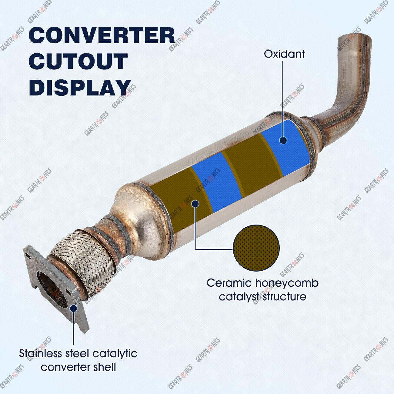 Catalytic Converter For Dodge Grand Caravan 3.3L & 3.8L 2008 09-2010 Direct Fit