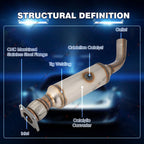Catalytic Converter For Dodge Grand Caravan 3.3L & 3.8L 2008 09-2010 Direct Fit